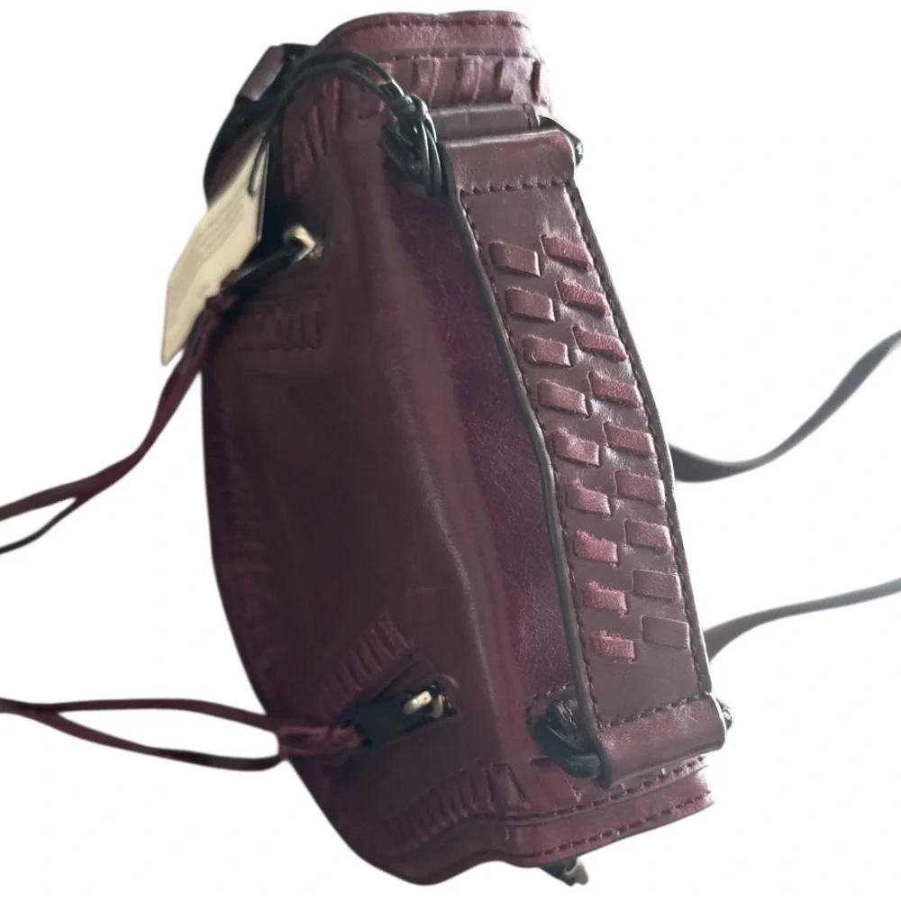 Rebecca Minkoff Small Vanity Saddle Cherry Crossbody Bag NWT